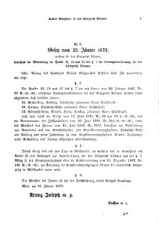 Gesetz-und Verordnungsblatt für das Königreich Böhmen 18720218 Seite: 3