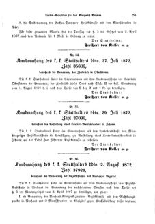 Gesetz-und Verordnungsblatt für das Königreich Böhmen 18720831 Seite: 5