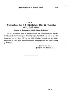 Gesetz-und Verordnungsblatt für das Königreich Böhmen 18721202 Seite: 3