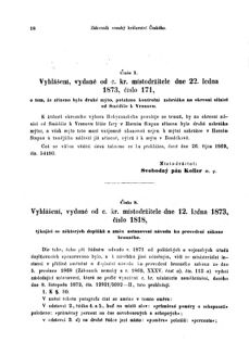 Gesetz-und Verordnungsblatt für das Königreich Böhmen 18730308 Seite: 2