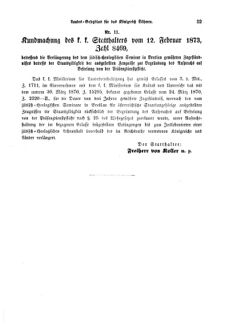 Gesetz-und Verordnungsblatt für das Königreich Böhmen 18730310 Seite: 7