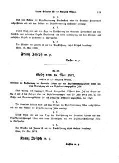 Gesetz-und Verordnungsblatt für das Königreich Böhmen 18730614 Seite: 7