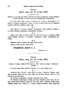 Gesetz-und Verordnungsblatt für das Königreich Böhmen 18730614 Seite: 8