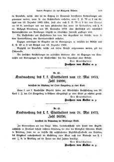 Gesetz-und Verordnungsblatt für das Königreich Böhmen 18730627 Seite: 5