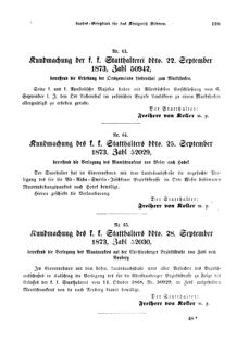 Gesetz-und Verordnungsblatt für das Königreich Böhmen 18731018 Seite: 3