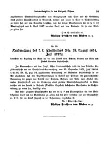 Gesetz-und Verordnungsblatt für das Königreich Böhmen 18741010 Seite: 15