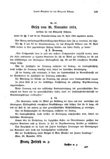 Gesetz-und Verordnungsblatt für das Königreich Böhmen 18750108 Seite: 3