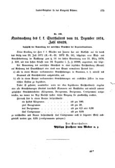 Gesetz-und Verordnungsblatt für das Königreich Böhmen 18750121 Seite: 3