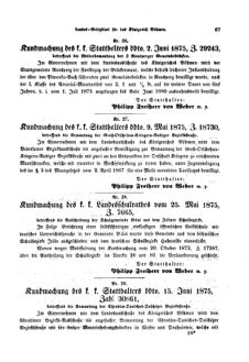 Gesetz-und Verordnungsblatt für das Königreich Böhmen 18750707 Seite: 3