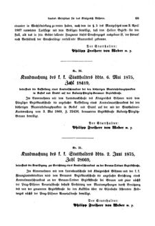 Gesetz-und Verordnungsblatt für das Königreich Böhmen 18750707 Seite: 5