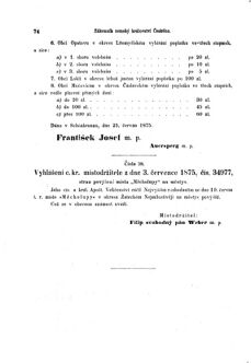 Gesetz-und Verordnungsblatt für das Königreich Böhmen 18750722 Seite: 6