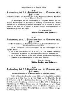 Gesetz-und Verordnungsblatt für das Königreich Böhmen 18751026 Seite: 5