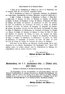 Gesetz-und Verordnungsblatt für das Königreich Böhmen 18751026 Seite: 7