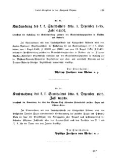 Gesetz-und Verordnungsblatt für das Königreich Böhmen 18751216 Seite: 11