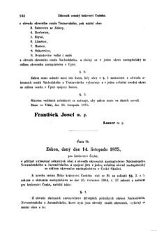 Gesetz-und Verordnungsblatt für das Königreich Böhmen 18751216 Seite: 6