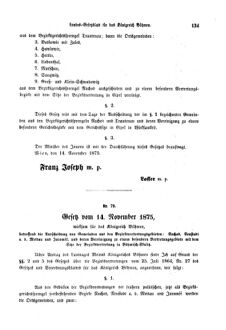 Gesetz-und Verordnungsblatt für das Königreich Böhmen 18751216 Seite: 7