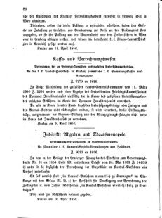 Verordnungsblatt für den Dienstbereich des K.K. Finanzministeriums für die im Reichsrate Vertretenen Königreiche und Länder 18560414 Seite: 2