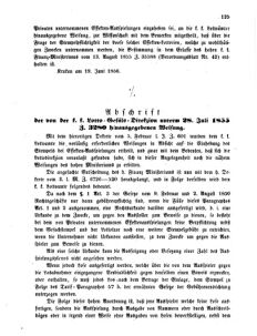 Verordnungsblatt für den Dienstbereich des K.K. Finanzministeriums für die im Reichsrate Vertretenen Königreiche und Länder 18560620 Seite: 3