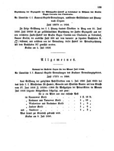 Verordnungsblatt für den Dienstbereich des K.K. Finanzministeriums für die im Reichsrate Vertretenen Königreiche und Länder 18560712 Seite: 3