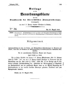 Verordnungsblatt für den Dienstbereich des K.K. Finanzministeriums für die im Reichsrate Vertretenen Königreiche und Länder