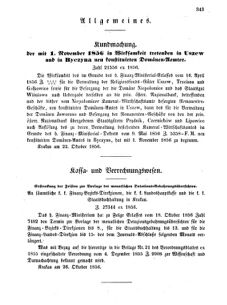 Verordnungsblatt für den Dienstbereich des K.K. Finanzministeriums für die im Reichsrate Vertretenen Königreiche und Länder 18561028 Seite: 7