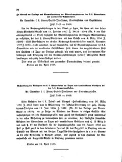 Verordnungsblatt für den Dienstbereich des K.K. Finanzministeriums für die im Reichsrate Vertretenen Königreiche und Länder 18580429 Seite: 2