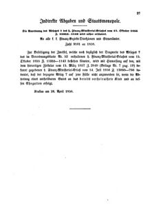 Verordnungsblatt für den Dienstbereich des K.K. Finanzministeriums für die im Reichsrate Vertretenen Königreiche und Länder 18580429 Seite: 3