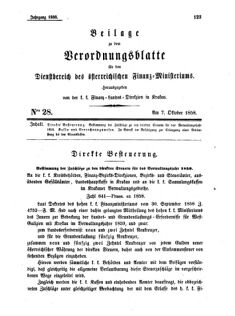 Verordnungsblatt für den Dienstbereich des K.K. Finanzministeriums für die im Reichsrate Vertretenen Königreiche und Länder