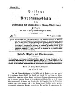 Verordnungsblatt für den Dienstbereich des K.K. Finanzministeriums für die im Reichsrate Vertretenen Königreiche und Länder