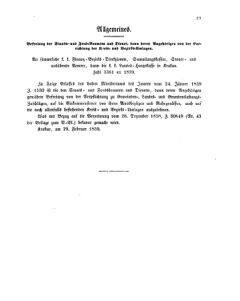 Verordnungsblatt für den Dienstbereich des K.K. Finanzministeriums für die im Reichsrate Vertretenen Königreiche und Länder 18590301 Seite: 3