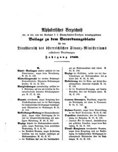 Verordnungsblatt für den Dienstbereich des K.K. Finanzministeriums für die im Reichsrate Vertretenen Königreiche und Länder 18601229 Seite: 3