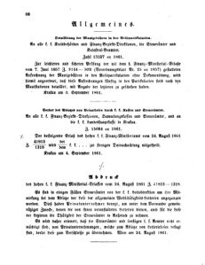 Verordnungsblatt für den Dienstbereich des K.K. Finanzministeriums für die im Reichsrate Vertretenen Königreiche und Länder 18610906 Seite: 2