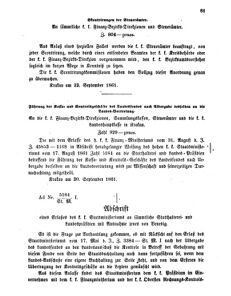 Verordnungsblatt für den Dienstbereich des K.K. Finanzministeriums für die im Reichsrate Vertretenen Königreiche und Länder 18611001 Seite: 5