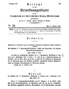 Verordnungsblatt für den Dienstbereich des K.K. Finanzministeriums für die im Reichsrate Vertretenen Königreiche und Länder