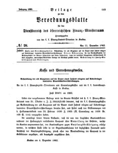 Verordnungsblatt für den Dienstbereich des K.K. Finanzministeriums für die im Reichsrate Vertretenen Königreiche und Länder