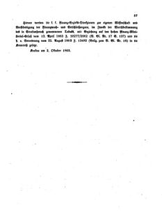 Verordnungsblatt für den Dienstbereich des K.K. Finanzministeriums für die im Reichsrate Vertretenen Königreiche und Länder 18631016 Seite: 3