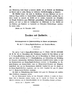 Verordnungsblatt für den Dienstbereich des K.K. Finanzministeriums für die im Reichsrate Vertretenen Königreiche und Länder 18631204 Seite: 2