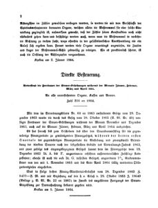 Verordnungsblatt für den Dienstbereich des K.K. Finanzministeriums für die im Reichsrate Vertretenen Königreiche und Länder 18640106 Seite: 2