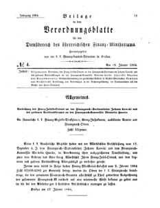 Verordnungsblatt für den Dienstbereich des K.K. Finanzministeriums für die im Reichsrate Vertretenen Königreiche und Länder