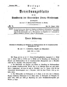 Verordnungsblatt für den Dienstbereich des K.K. Finanzministeriums für die im Reichsrate Vertretenen Königreiche und Länder