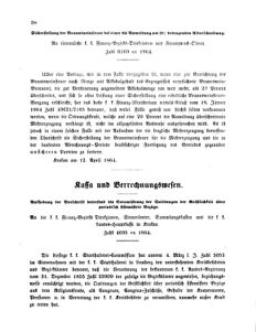 Verordnungsblatt für den Dienstbereich des K.K. Finanzministeriums für die im Reichsrate Vertretenen Königreiche und Länder 18640419 Seite: 2