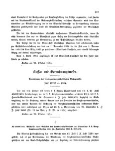 Verordnungsblatt für den Dienstbereich des K.K. Finanzministeriums für die im Reichsrate Vertretenen Königreiche und Länder 18641031 Seite: 3