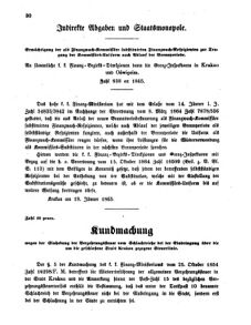 Verordnungsblatt für den Dienstbereich des K.K. Finanzministeriums für die im Reichsrate Vertretenen Königreiche und Länder 18650124 Seite: 2