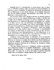 Verordnungsblatt für den Dienstbereich des K.K. Finanzministeriums für die im Reichsrate Vertretenen Königreiche und Länder 18650221 Seite: 7