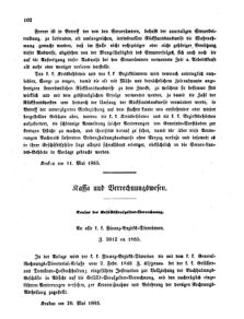 Verordnungsblatt für den Dienstbereich des K.K. Finanzministeriums für die im Reichsrate Vertretenen Königreiche und Länder 18650529 Seite: 2