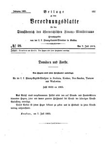 Verordnungsblatt für den Dienstbereich des K.K. Finanzministeriums für die im Reichsrate Vertretenen Königreiche und Länder 18650707 Seite: 3