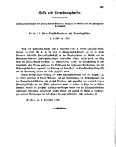 Verordnungsblatt für den Dienstbereich des K.K. Finanzministeriums für die im Reichsrate Vertretenen Königreiche und Länder 18651114 Seite: 3