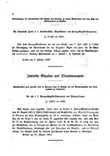 Verordnungsblatt für den Dienstbereich des K.K. Finanzministeriums für die im Reichsrate Vertretenen Königreiche und Länder 18660209 Seite: 2