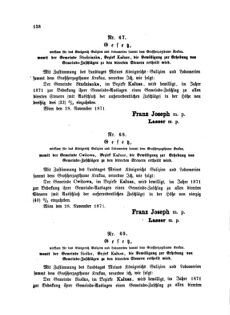 Landes-Gesetz- und Verordnungsblatt für das Königreich Galizien und Lodomerien sammt dem Großherzogthume Krakau 18711223 Seite: 20