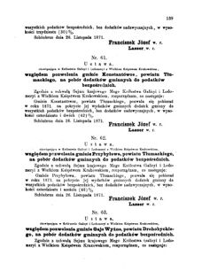 Landes-Gesetz- und Verordnungsblatt für das Königreich Galizien und Lodomerien sammt dem Großherzogthume Krakau 1871bl01 Seite: 139